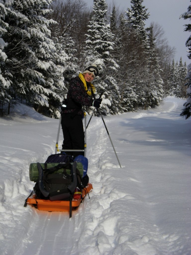 Ski de fond horspiste, une première!