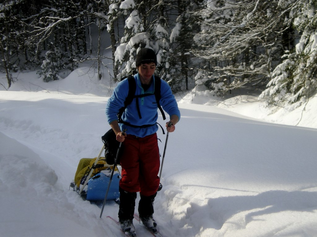 Ski de fond horspiste, une première!