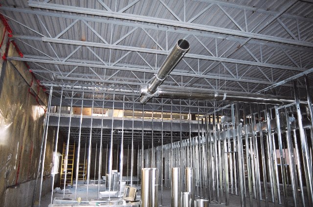 Murs int&eacute;rieurs et divisions des classes.