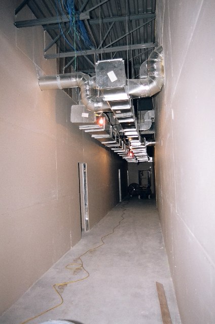 Corridor des classes une semaine plus tard!