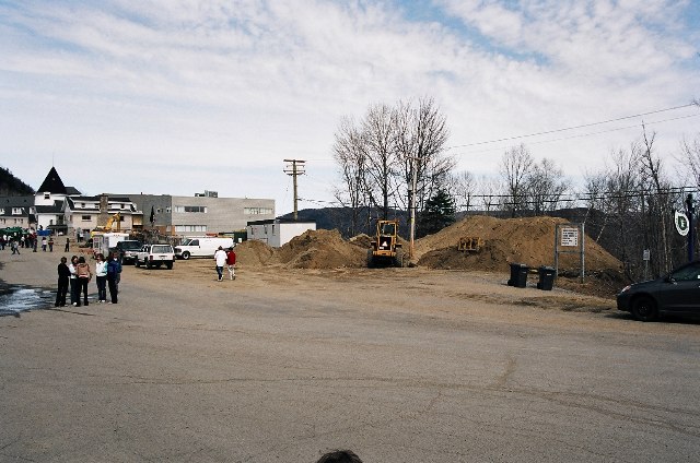 Terre accumul&eacute;e