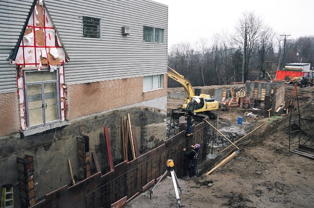 Fondations vues du Grand Salon