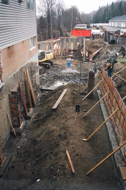 Fondations vues du Grand Salon