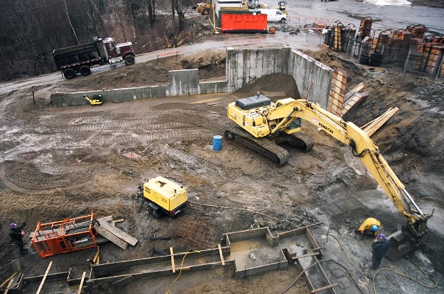  Montage des fondations