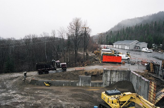  Montage des fondations