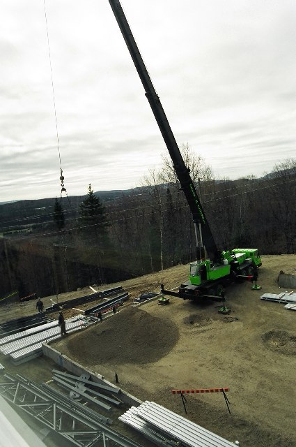  Livraison de l'acier.
