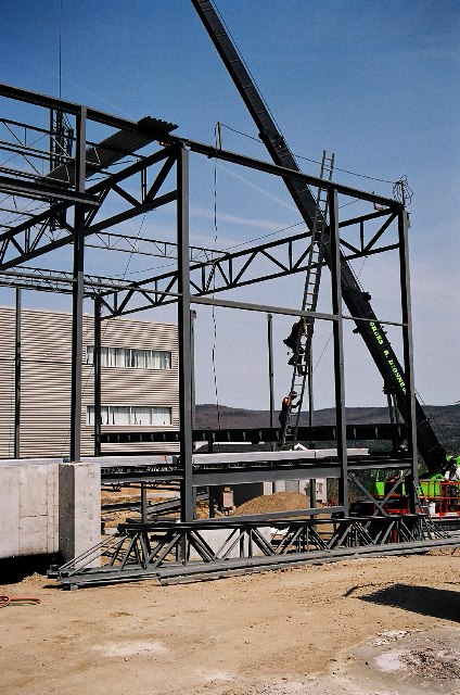 Vues panoramiques de la structure.