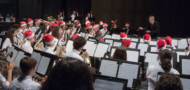 Concerts de Noël de la concentration musique